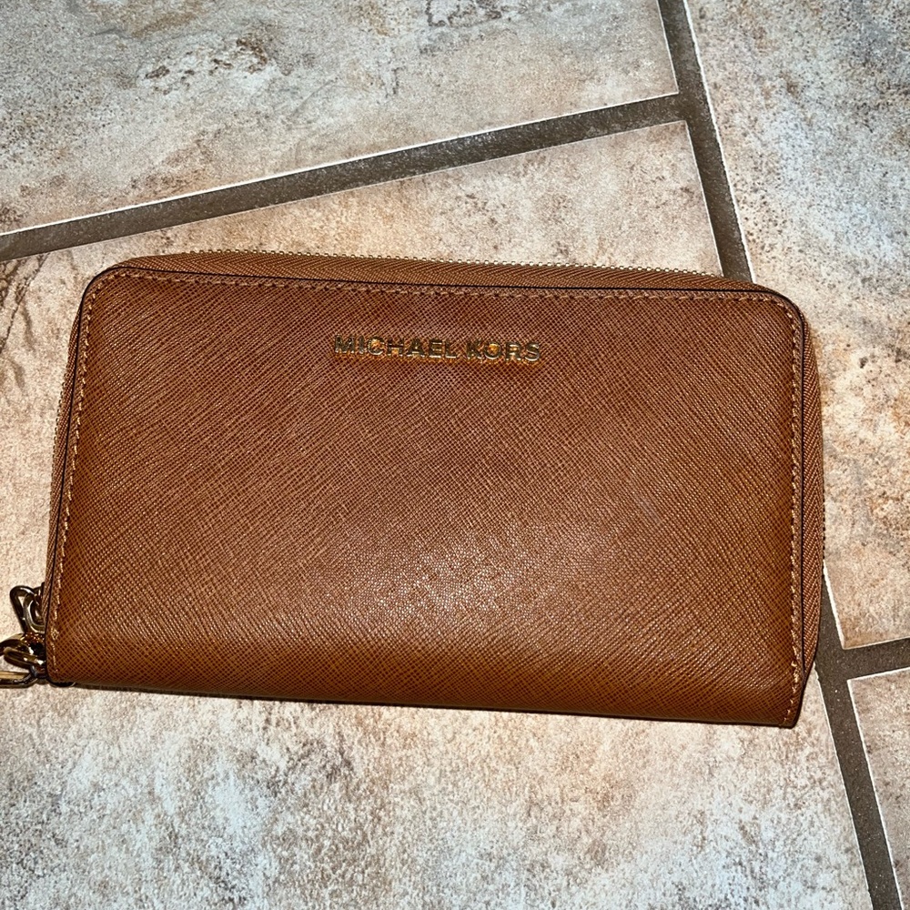 Brown Michael Kors wallet